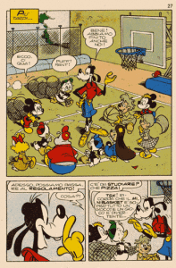 mondoni fumetto minibasket story topolino